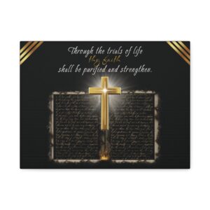 Thy Faith Wall Canvas