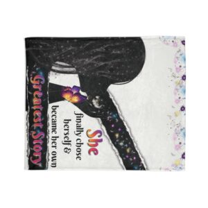 Her Greatest Story Throw Blanket